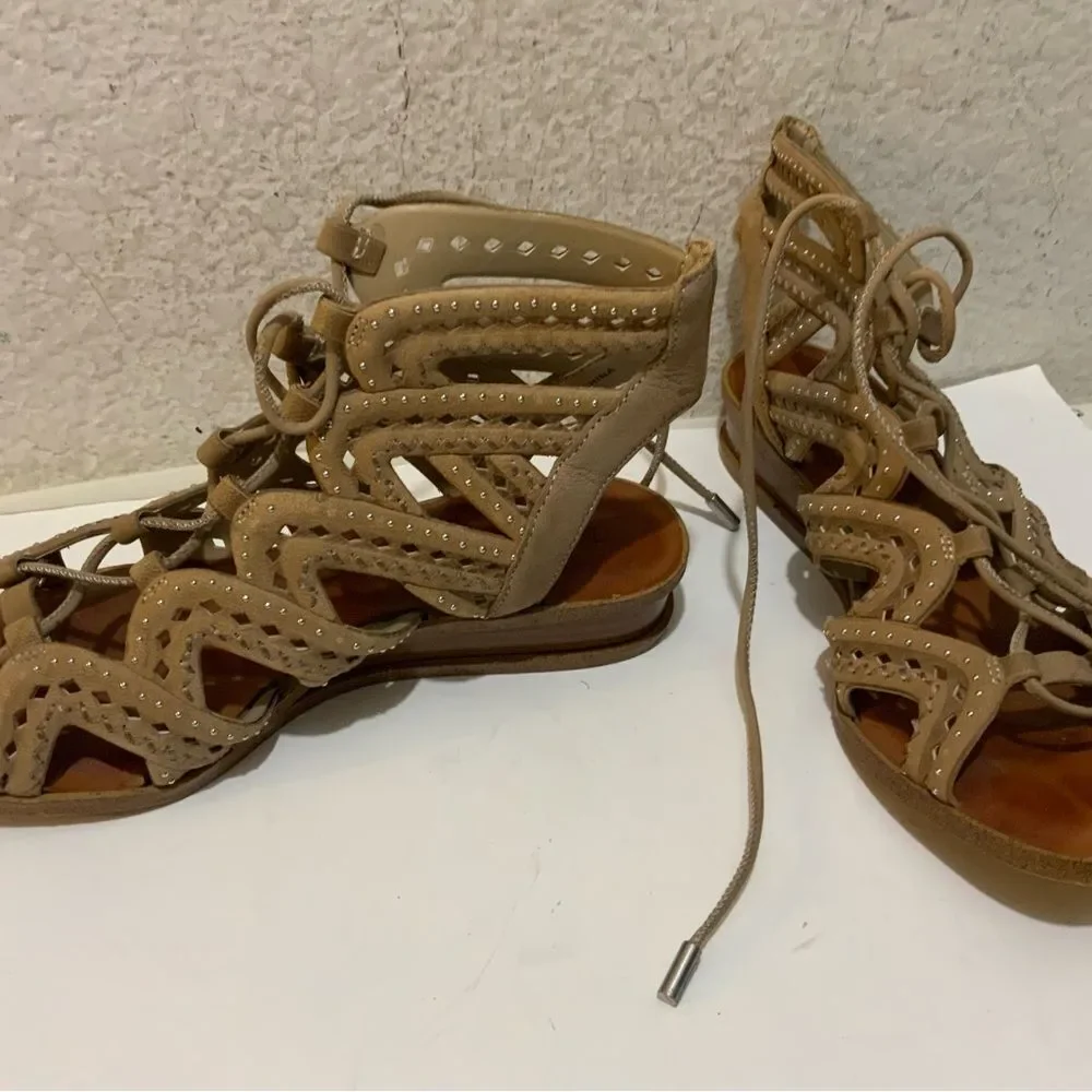 1. State Maygan Mini Wedge Sandal Grasshopper Size 7 M